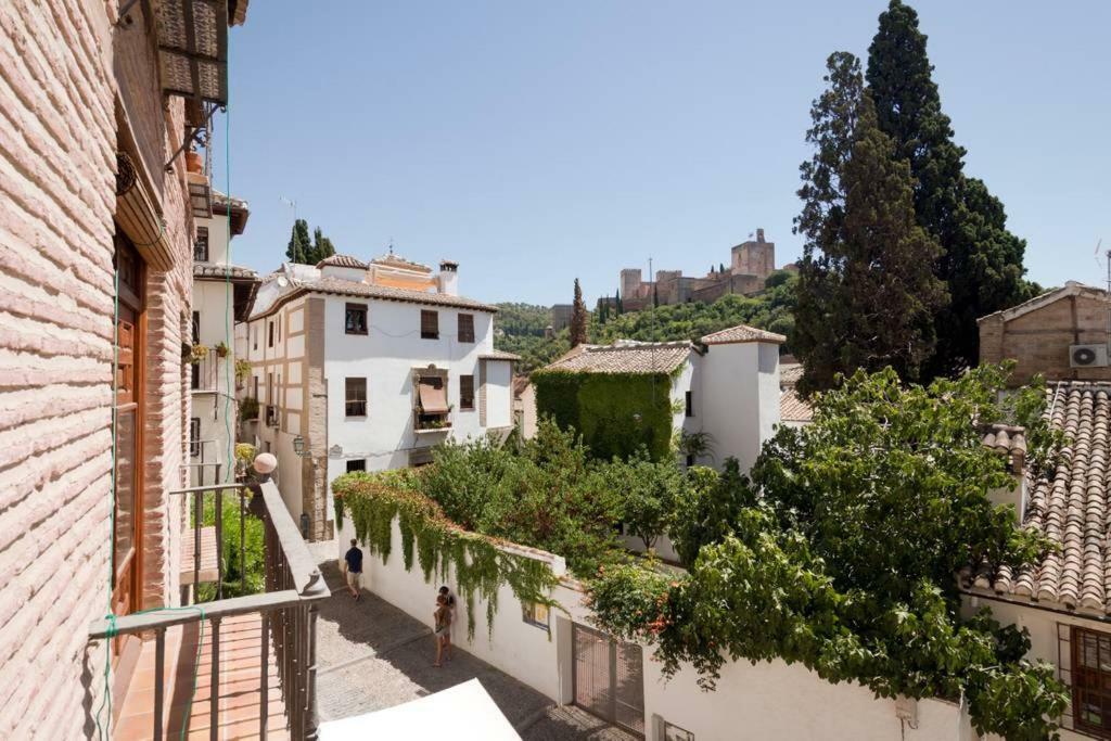 Breathtaking Alhambra View Balconies, Albaizyn Apartment Гранада Екстериор снимка