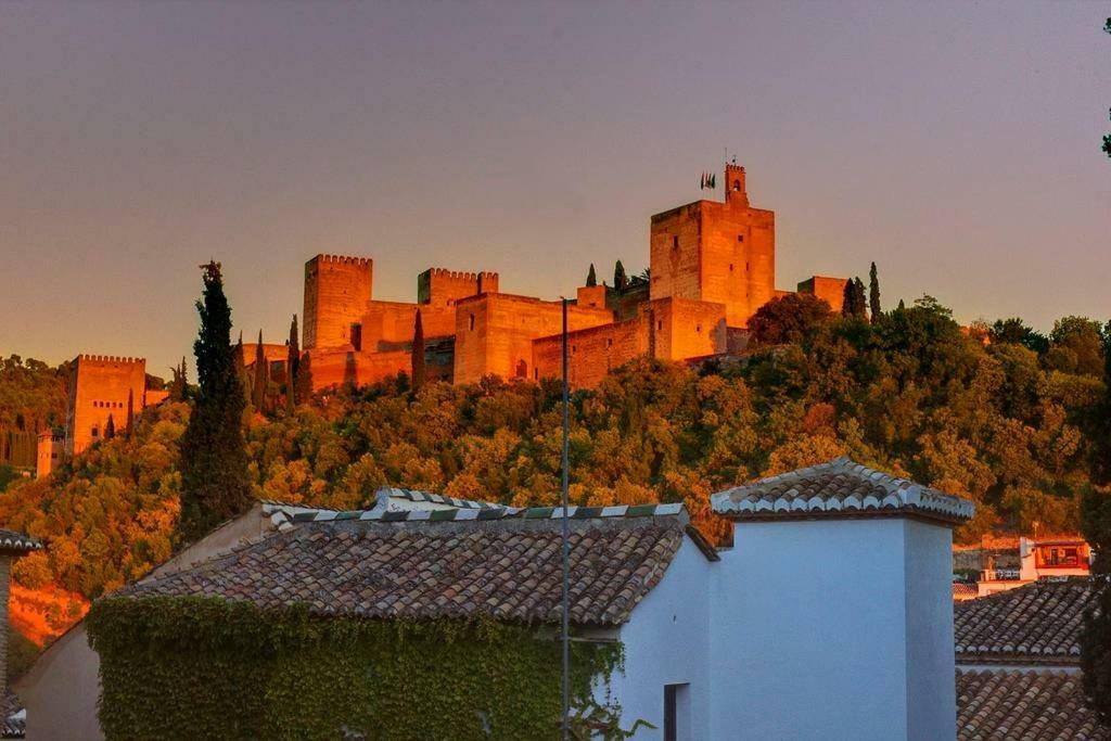 Breathtaking Alhambra View Balconies, Albaizyn Apartment Гранада Екстериор снимка